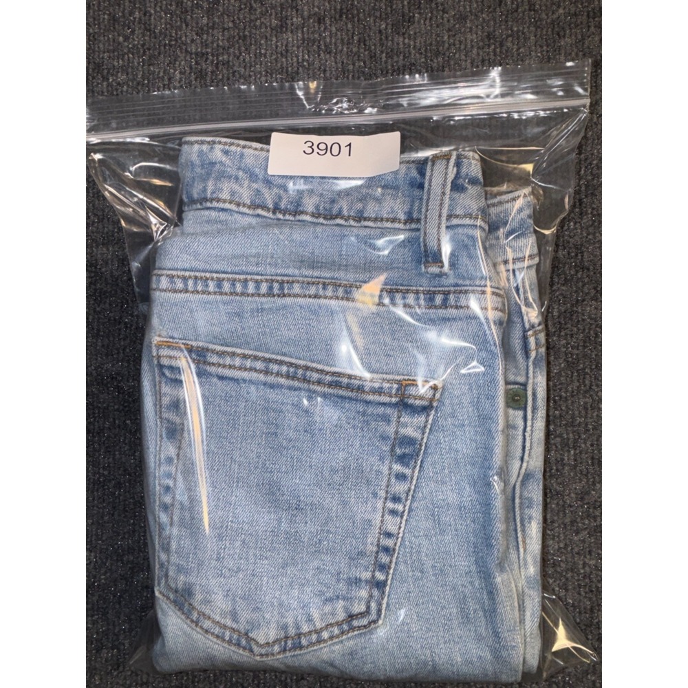 Gap Bootcut Jeans Womens 4 Blue Denim Stretch Light Wash Faded Grunge Streetwear - Picture 11 of 11